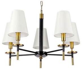 Подвесная люстра Arte Lamp Riccardo A4075LM-5BK в Когалыме - kogalym.mebel24.online | фото