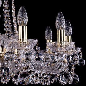 Подвесная люстра Bohemia Ivele Crystal 1402 1402/10/240/G/Balls в Когалыме - kogalym.mebel24.online | фото 2