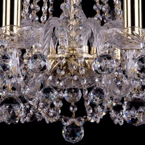Подвесная люстра Bohemia Ivele Crystal 1402 1402/10/240/G/Balls в Когалыме - kogalym.mebel24.online | фото 3