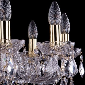 Подвесная люстра Bohemia Ivele Crystal 1402 1402/10/240/G/Leafs в Когалыме - kogalym.mebel24.online | фото 2