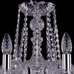 Подвесная люстра Bohemia Ivele Crystal 1402 1402/10/240/Ni/Balls в Когалыме - kogalym.mebel24.online | фото 4
