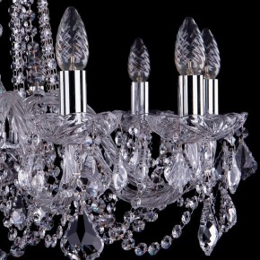 Подвесная люстра Bohemia Ivele Crystal 1402 1402/10/240/Ni/Leafs в Когалыме - kogalym.mebel24.online | фото 2