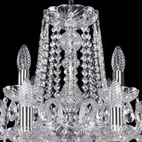 Подвесная люстра Bohemia Ivele Crystal 1402 1402/12+6/300/2d/Ni в Когалыме - kogalym.mebel24.online | фото 4