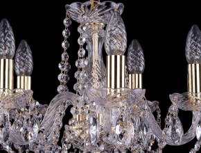 Подвесная люстра Bohemia Ivele Crystal 1402 1402/5/141/G в Когалыме - kogalym.mebel24.online | фото 7