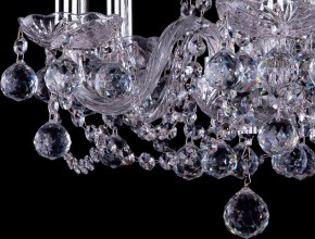 Подвесная люстра Bohemia Ivele Crystal 1402 1402/5/141/Ni/Balls в Когалыме - kogalym.mebel24.online | фото 3