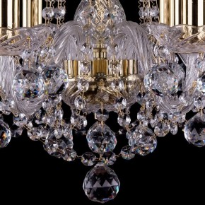 Подвесная люстра Bohemia Ivele Crystal 1402 1402/6/160/G/Balls в Когалыме - kogalym.mebel24.online | фото 3