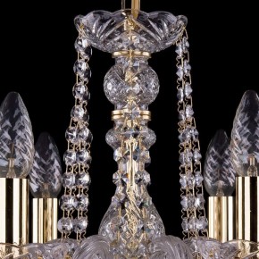 Подвесная люстра Bohemia Ivele Crystal 1402 1402/6/160/G/Balls в Когалыме - kogalym.mebel24.online | фото 4
