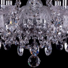Подвесная люстра Bohemia Ivele Crystal 1402 1402/6/160/Ni в Когалыме - kogalym.mebel24.online | фото 3