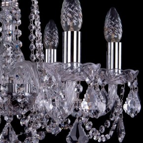 Подвесная люстра Bohemia Ivele Crystal 1402 1402/6/160/Ni/Leafs в Когалыме - kogalym.mebel24.online | фото 2
