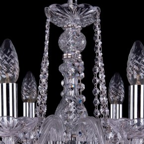 Подвесная люстра Bohemia Ivele Crystal 1402 1402/6/160/Ni/Leafs в Когалыме - kogalym.mebel24.online | фото 4