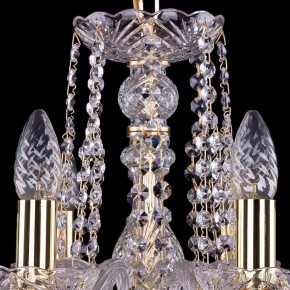 Подвесная люстра Bohemia Ivele Crystal 1402 1402/8/160/G в Когалыме - kogalym.mebel24.online | фото 4