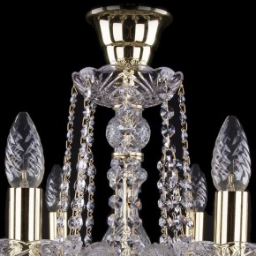 Подвесная люстра Bohemia Ivele Crystal 1402 1402/8/195/G/tube в Когалыме - kogalym.mebel24.online | фото 4
