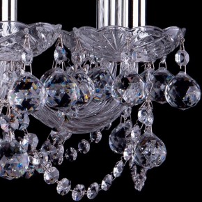 Подвесная люстра Bohemia Ivele Crystal 1402 1402/8/195/Ni/Balls в Когалыме - kogalym.mebel24.online | фото 3
