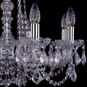 Подвесная люстра Bohemia Ivele Crystal 1402 1402/8/195/Ni/Leafs в Когалыме - kogalym.mebel24.online | фото 2