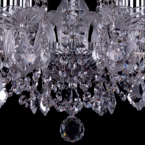 Подвесная люстра Bohemia Ivele Crystal 1402 1402/8/195/Ni/Leafs в Когалыме - kogalym.mebel24.online | фото 3