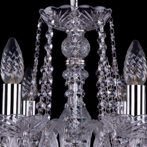 Подвесная люстра Bohemia Ivele Crystal 1402 1402/8/195/Ni/Leafs в Когалыме - kogalym.mebel24.online | фото 4