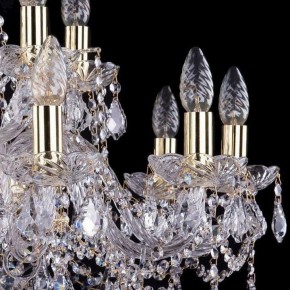 Подвесная люстра Bohemia Ivele Crystal 1411 1411/10+5/240/G/Leafs в Когалыме - kogalym.mebel24.online | фото 2