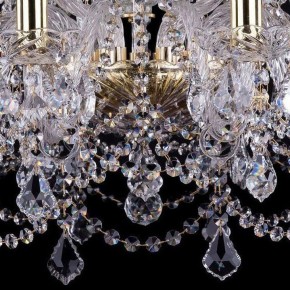 Подвесная люстра Bohemia Ivele Crystal 1411 1411/10+5/240/G/Leafs в Когалыме - kogalym.mebel24.online | фото 3