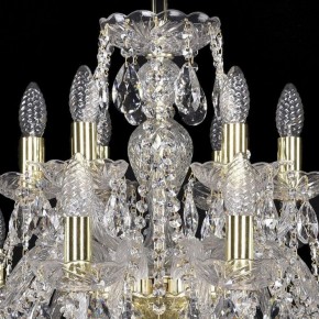 Подвесная люстра Bohemia Ivele Crystal 1411 1411/12+6/240/G в Когалыме - kogalym.mebel24.online | фото 4
