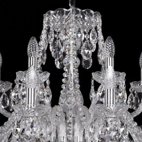 Подвесная люстра Bohemia Ivele Crystal 1411 1411/12+6/300/Ni в Когалыме - kogalym.mebel24.online | фото 4