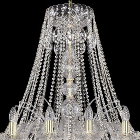 Подвесная люстра Bohemia Ivele Crystal 1411 1411/24/460/G в Когалыме - kogalym.mebel24.online | фото 4