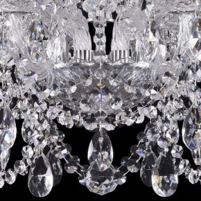 Подвесная люстра Bohemia Ivele Crystal 1411 1411/8+4/195/Ni в Когалыме - kogalym.mebel24.online | фото 3