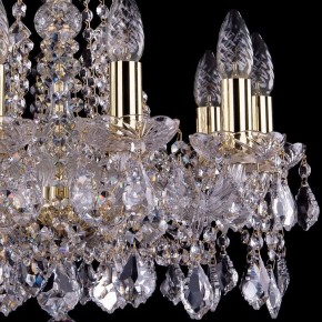 Подвесная люстра Bohemia Ivele Crystal 1413 1413/10/165/G/Leafs в Когалыме - kogalym.mebel24.online | фото 2