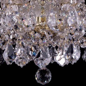 Подвесная люстра Bohemia Ivele Crystal 1413 1413/10/165/G/Leafs в Когалыме - kogalym.mebel24.online | фото 3