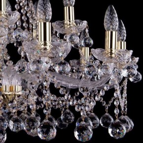 Подвесная люстра Bohemia Ivele Crystal 1413 1413/10+5/300/G/Balls в Когалыме - kogalym.mebel24.online | фото 3
