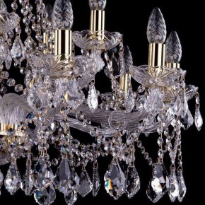 Подвесная люстра Bohemia Ivele Crystal 1413 1413/10+5/300/G/Leafs в Когалыме - kogalym.mebel24.online | фото 2
