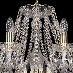 Подвесная люстра Bohemia Ivele Crystal 1413 1413/12/360/G в Когалыме - kogalym.mebel24.online | фото 4