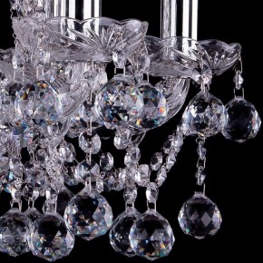 Подвесная люстра Bohemia Ivele Crystal 1413 1413/6/141/Ni/Balls в Когалыме - kogalym.mebel24.online | фото 3