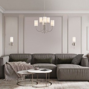 Подвесная люстра Eurosvet Abbey 60164/6 никель в Когалыме - kogalym.mebel24.online | фото 3