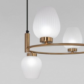 Подвесная люстра Eurosvet Alva 30183/4 латунь в Когалыме - kogalym.mebel24.online | фото 6