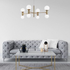 Подвесная люстра Eurosvet Bubble 30182/8 латунь в Когалыме - kogalym.mebel24.online | фото 4