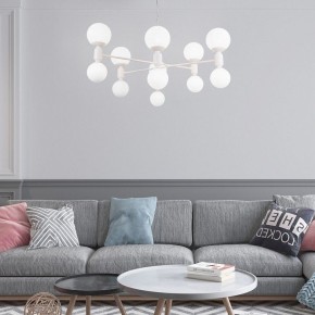 Подвесная люстра Eurosvet Bubble 30182 белый в Когалыме - kogalym.mebel24.online | фото 4