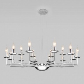 Подвесная люстра Eurosvet Cariso 60150/18 хром в Когалыме - kogalym.mebel24.online | фото 2