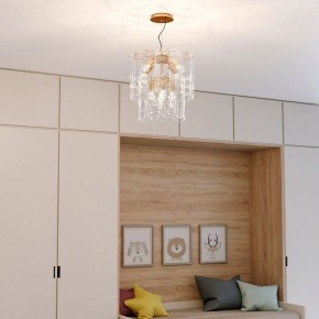 Подвесная люстра Eurosvet Claire 60170/8 золото в Когалыме - kogalym.mebel24.online | фото 4