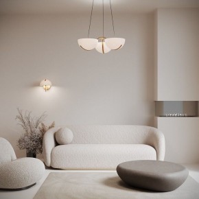 Подвесная люстра Eurosvet Emisfero 50083/3 LED золото в Когалыме - kogalym.mebel24.online | фото 4