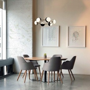 Подвесная люстра Eurosvet Moity 70150/6 черный/латунь в Когалыме - kogalym.mebel24.online | фото 4