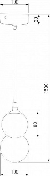 Подвесная люстра Eurosvet Polar 50250/1 LED черный в Когалыме - kogalym.mebel24.online | фото 3