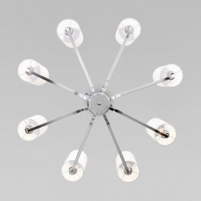 Подвесная люстра Eurosvet Purezza 60128/8 хром в Когалыме - kogalym.mebel24.online | фото 4