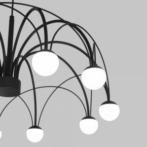 Подвесная люстра Eurosvet Ragno 90034/10 LED черный в Когалыме - kogalym.mebel24.online | фото 6