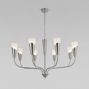 Подвесная люстра Eurosvet Rhyton 60167/8 никель в Когалыме - kogalym.mebel24.online | фото 2