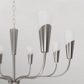 Подвесная люстра Eurosvet Rhyton 60167/8 никель в Когалыме - kogalym.mebel24.online | фото 8
