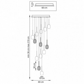 Подвесная люстра Lightstar Acrile 738131 в Когалыме - kogalym.mebel24.online | фото 7