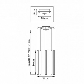 Подвесная люстра Lightstar Tubo L5T747447 в Когалыме - kogalym.mebel24.online | фото