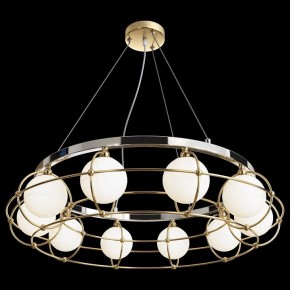 Подвесная люстра Maytoni Carcass MOD312PL-10GCH в Когалыме - kogalym.mebel24.online | фото 3