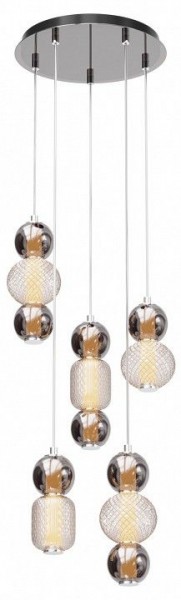 Подвесная люстра Maytoni Drop MOD273PL-L80CH3K в Когалыме - kogalym.mebel24.online | фото