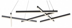 Подвесная люстра Maytoni Line MOD016PL-L80BK в Когалыме - kogalym.mebel24.online | фото